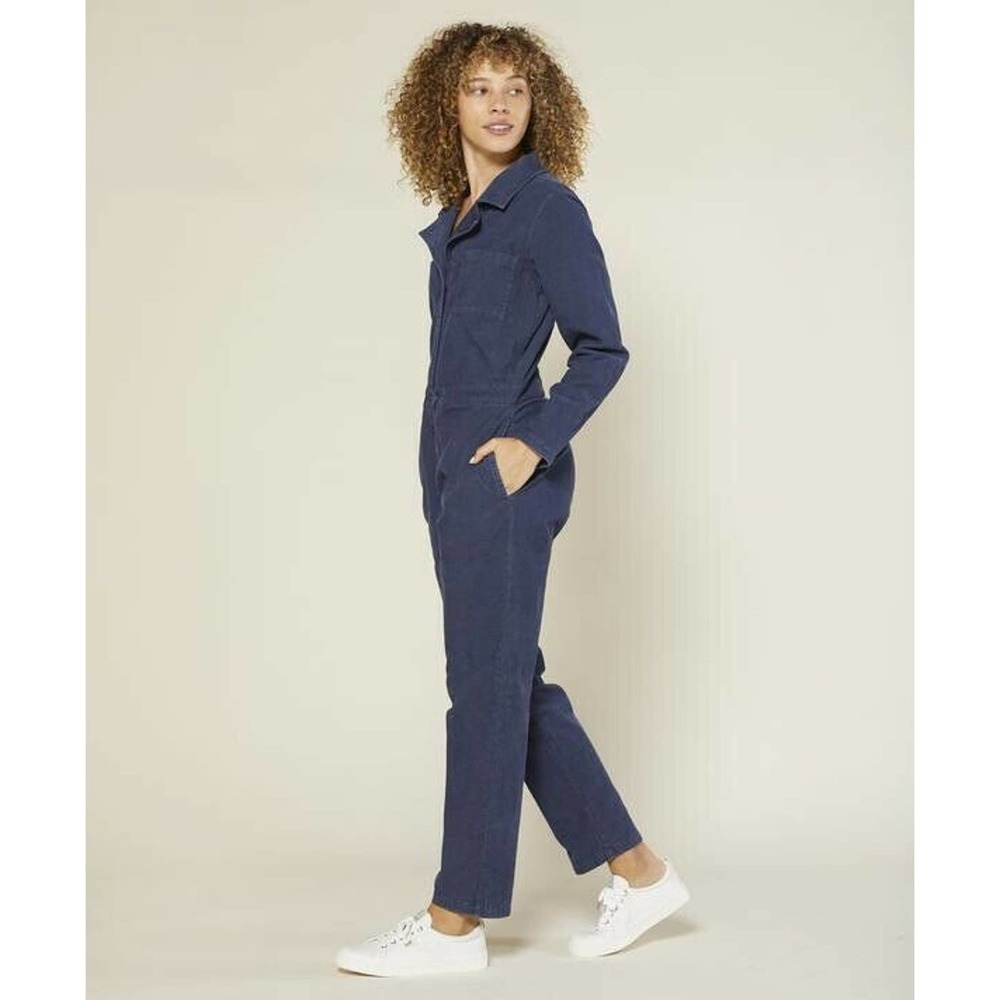 Outerknown Lou Cord Jumpsuit Corduroy Admiral Blue
